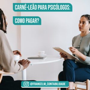 Carnê-leão para psicólogos: Como calcular?