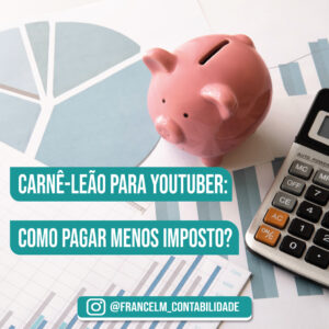 Carnê leão para youtuber: Como pagar?