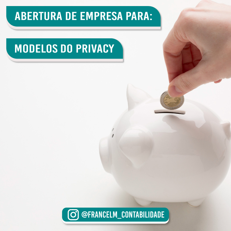Abertura de empresa (CNPJ) Para Modelos do Privacy: Como legalizar?